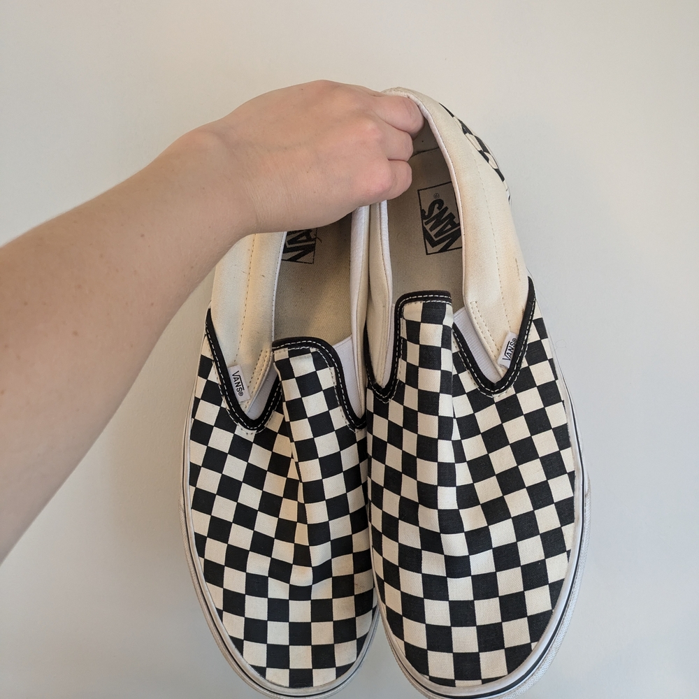 Vans Checkerboard Slip-On Sneakers